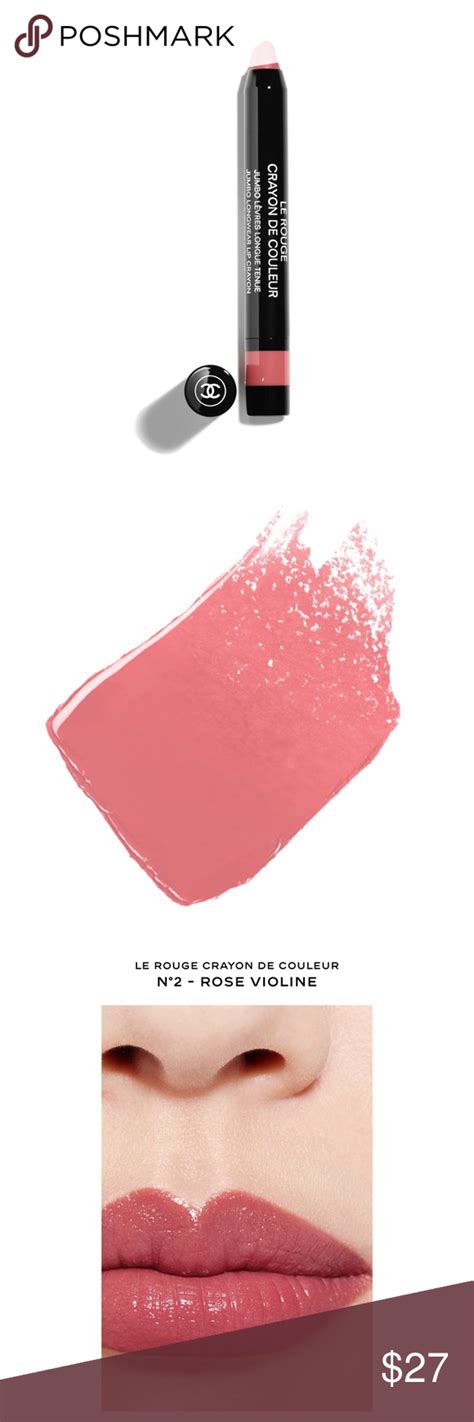 chanel lip crayon rose violine